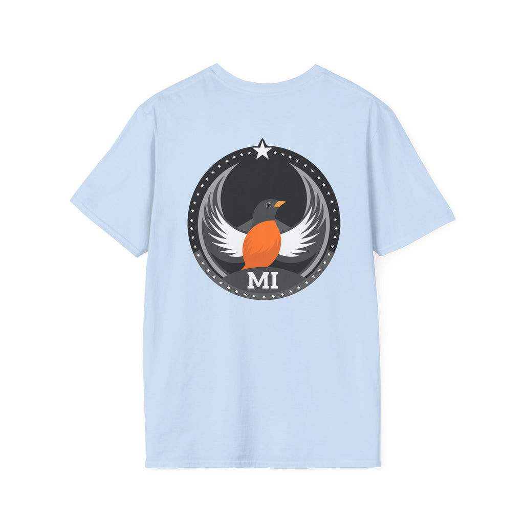 Bird Rebels Softstyle T-Shirt – MI – Dark