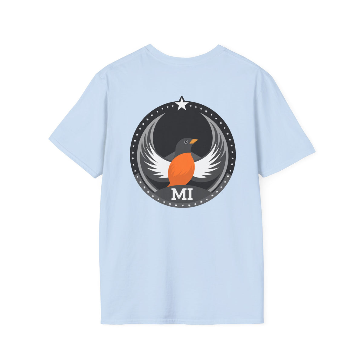 Bird Rebels Softstyle T-Shirt – MI – Dark
