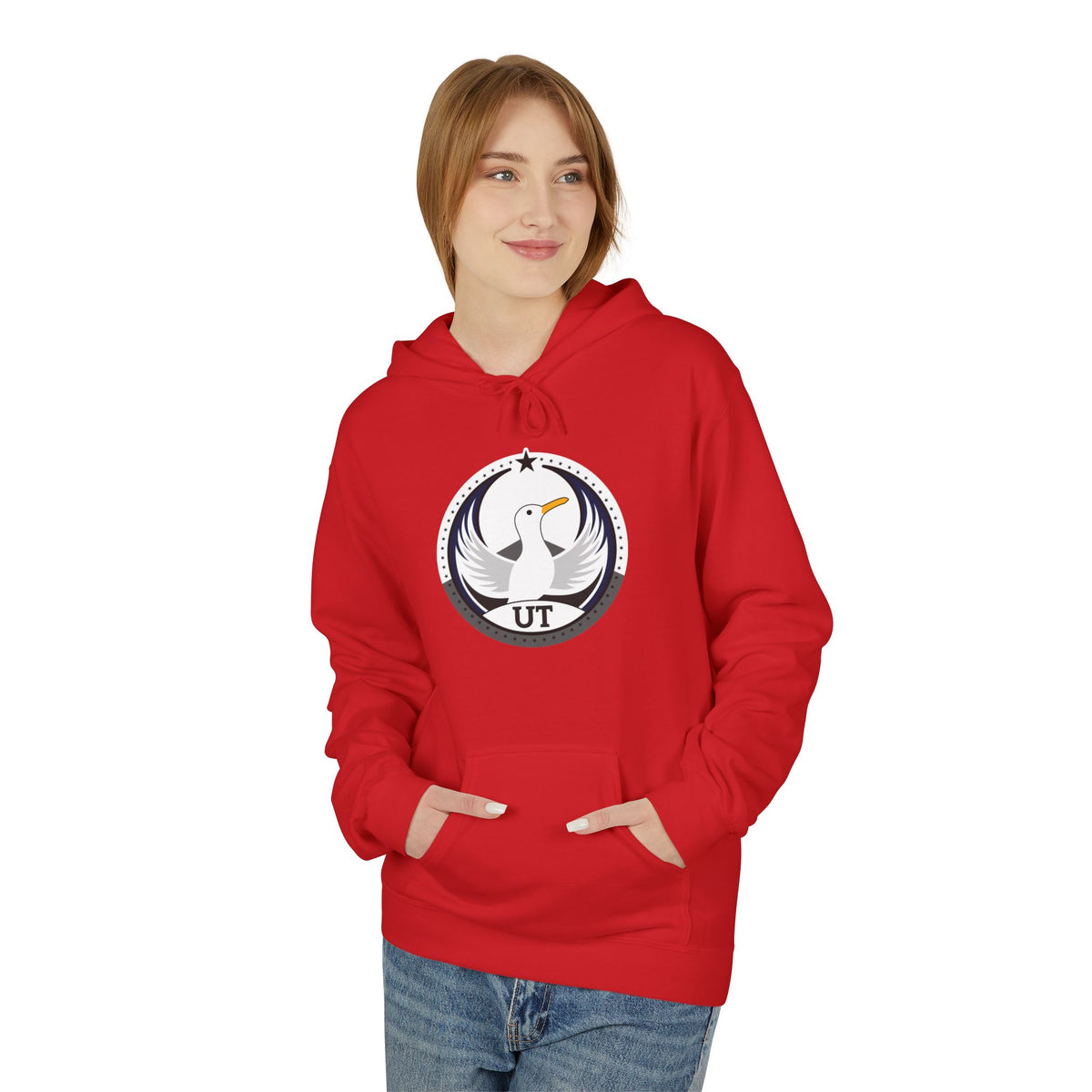 Bird Rebels Midweight Softstyle Fleece Hoodie – UT – Light