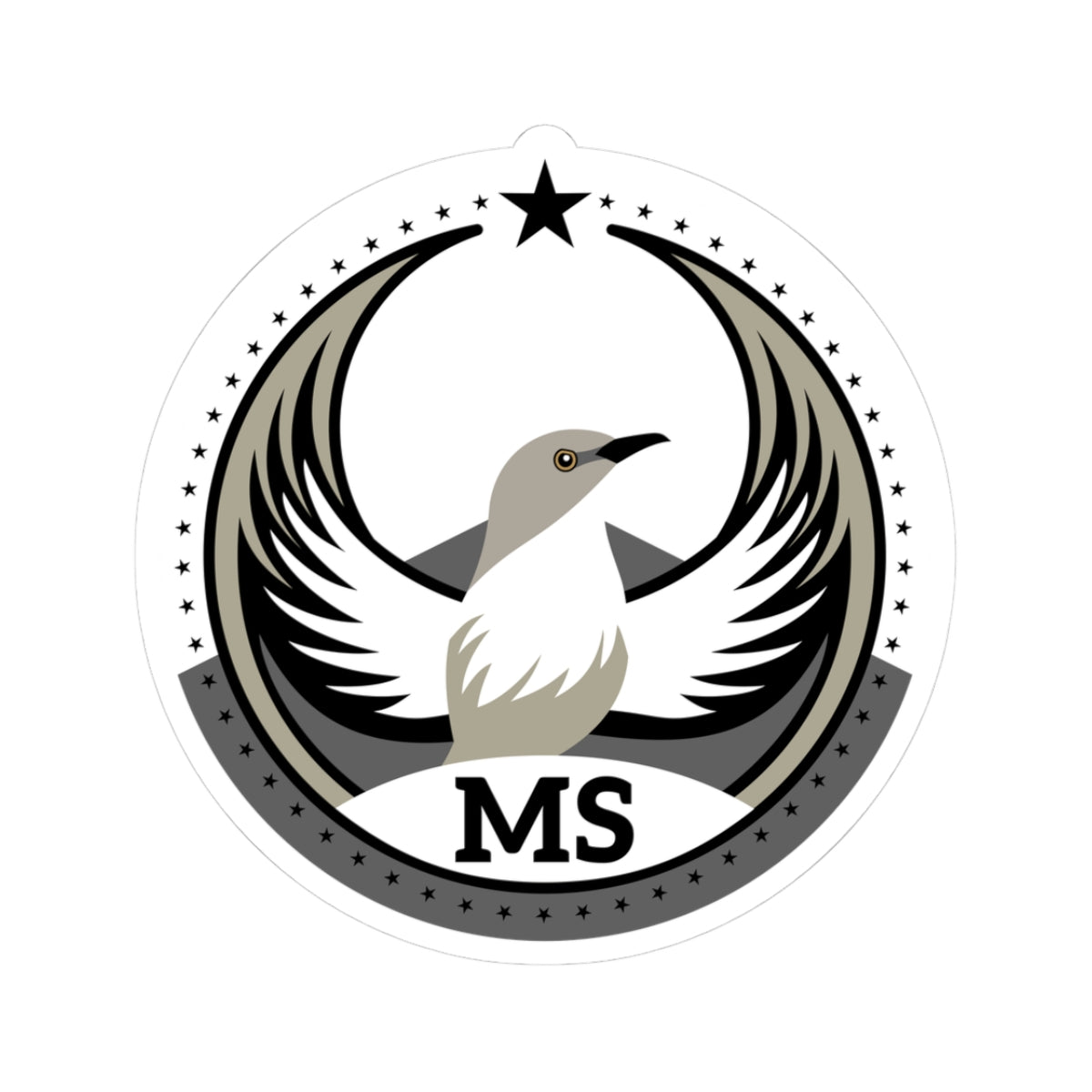 Bird Rebels Kiss-Cut Stickers – MS – Light