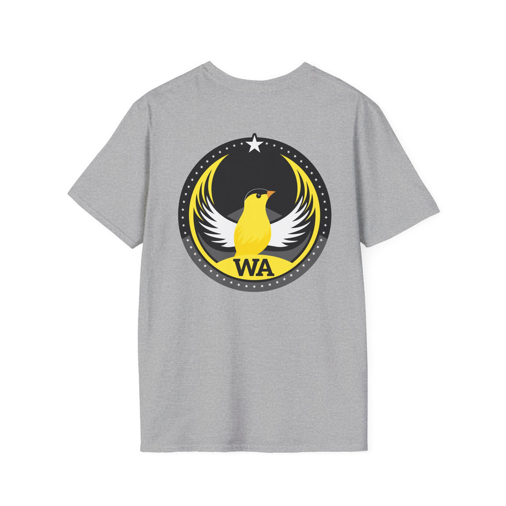 Bird Rebels Softstyle T-Shirt – WA – Dark