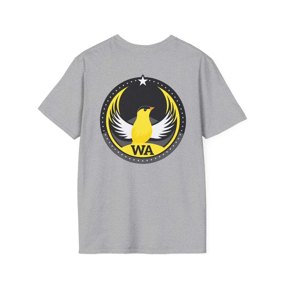 Bird Rebels Softstyle T-Shirt – WA – Dark