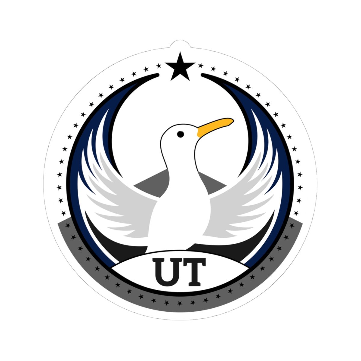 Bird Rebels Kiss-Cut Stickers – UT – Light