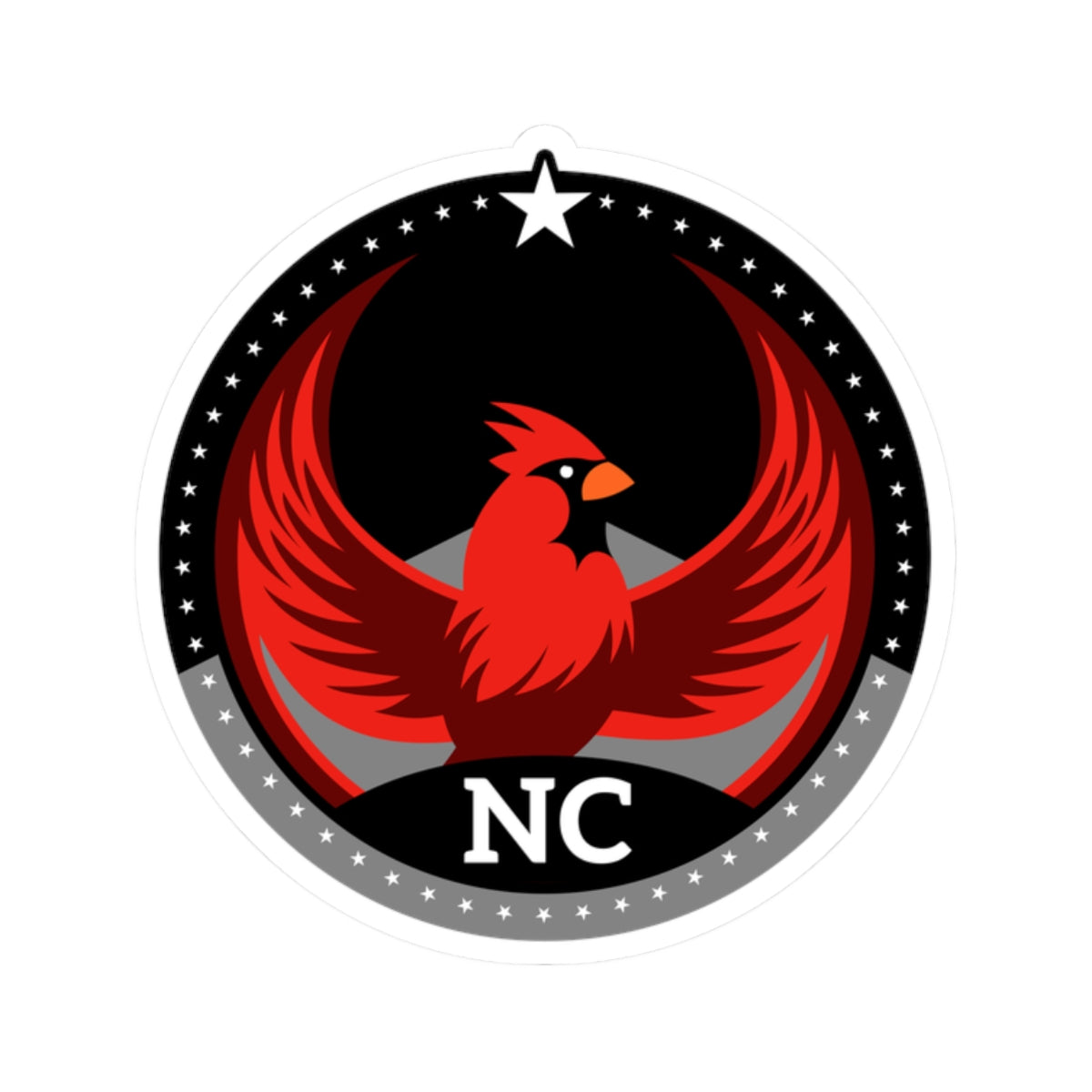 Bird Rebels Kiss-Cut Stickers – NC – Dark