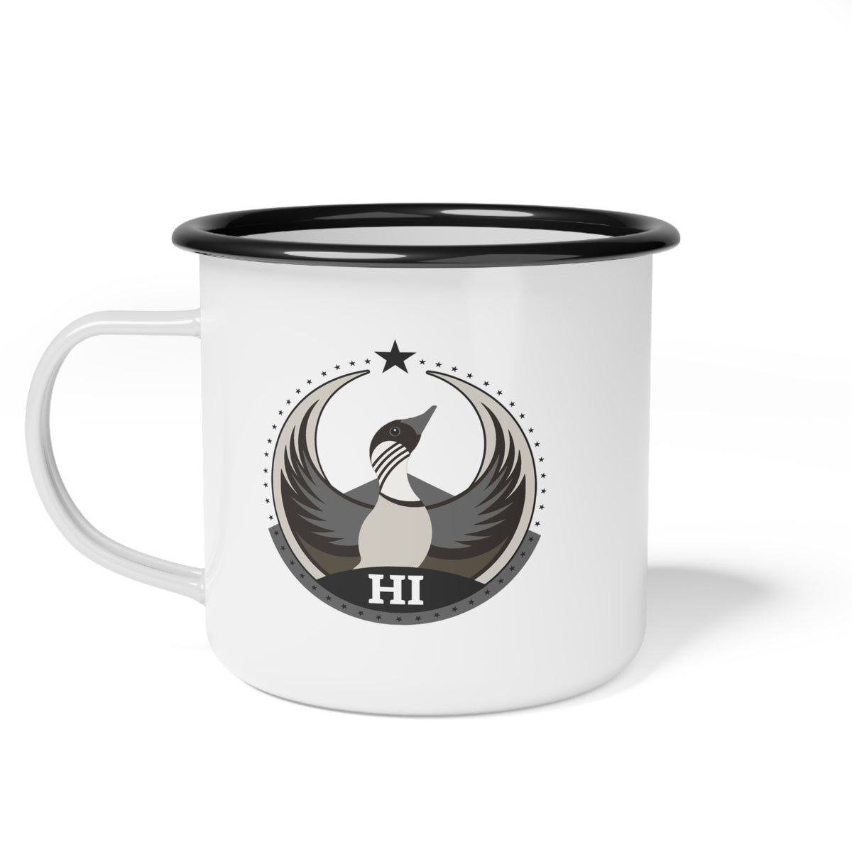 Bird Rebels Enamel Camp Cup – HI – Light