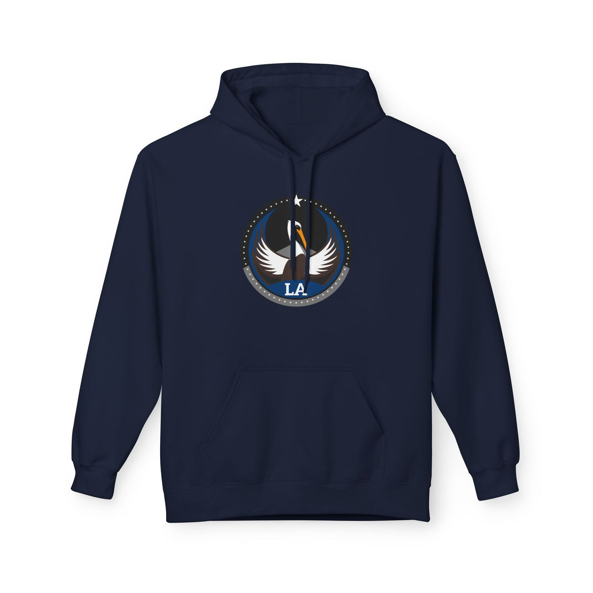 Bird Rebels Midweight Softstyle Fleece Hoodie – LA – Dark
