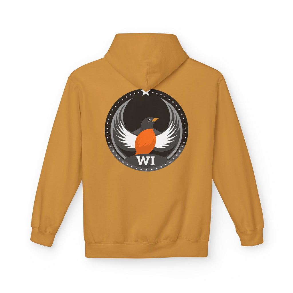 Bird Rebels Midweight Softstyle Fleece Hoodie – WI – Dark