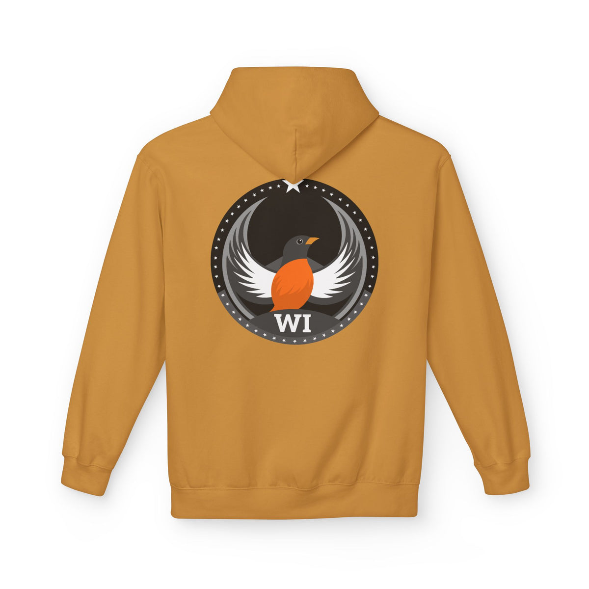 Bird Rebels Midweight Softstyle Fleece Hoodie – WI – Dark