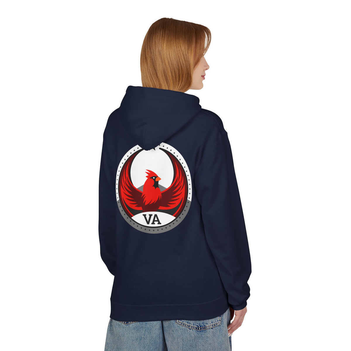 Bird Rebels Midweight Softstyle Fleece Hoodie – VA – Light