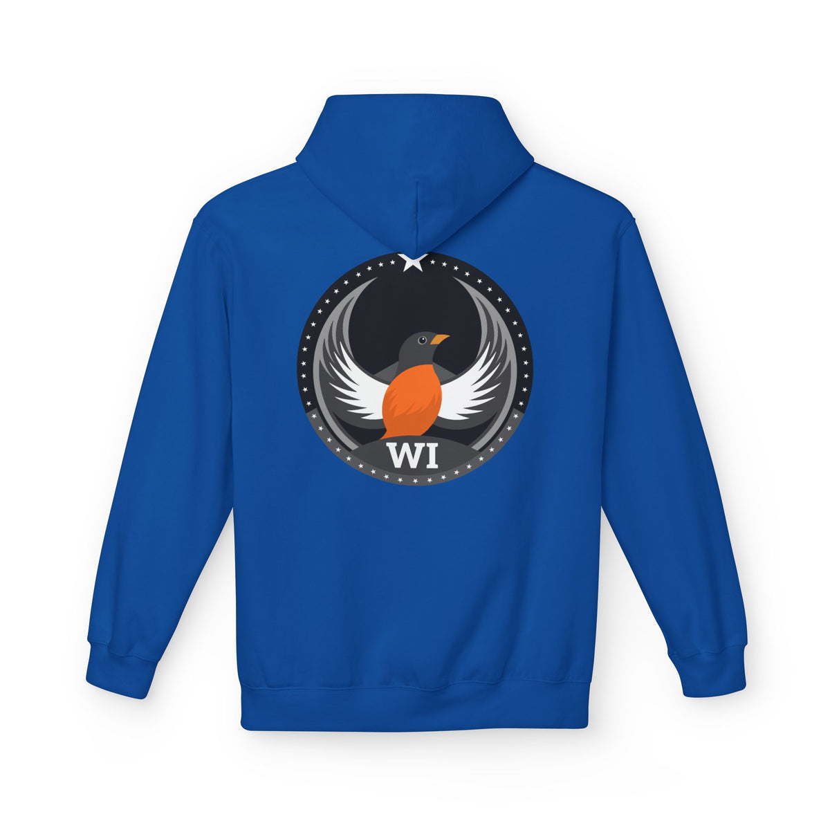 Bird Rebels Midweight Softstyle Fleece Hoodie – WI – Dark