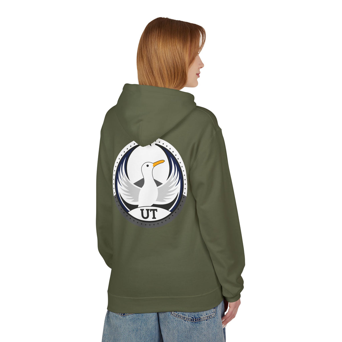 Bird Rebels Midweight Softstyle Fleece Hoodie – UT – Light