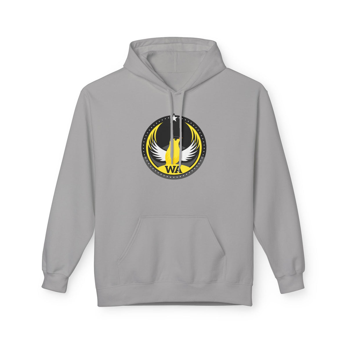 Bird Rebels Midweight Softstyle Fleece Hoodie – WA – Willow Goldfinch – Dark