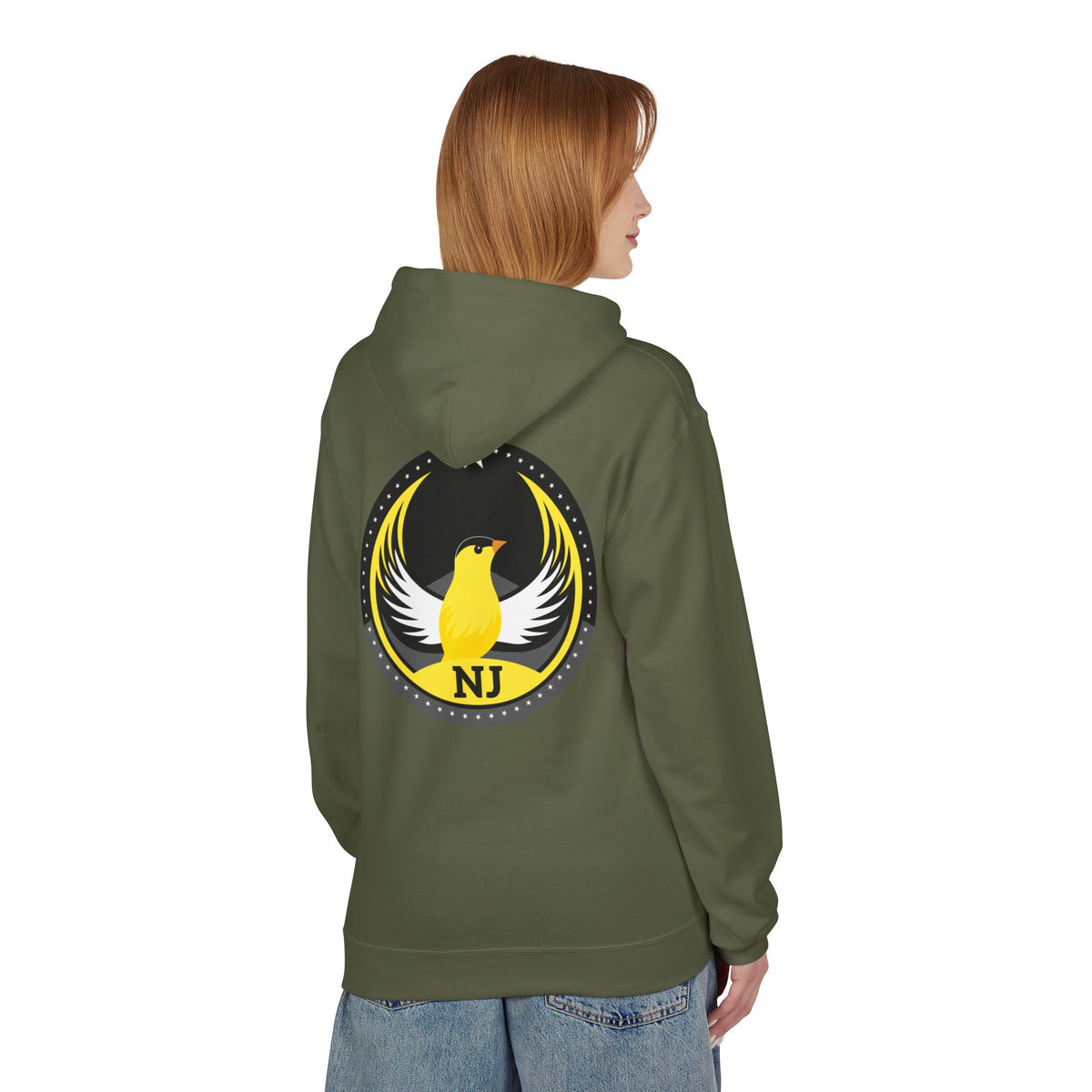 Bird Rebels Midweight Softstyle Fleece Hoodie – NJ – Dark