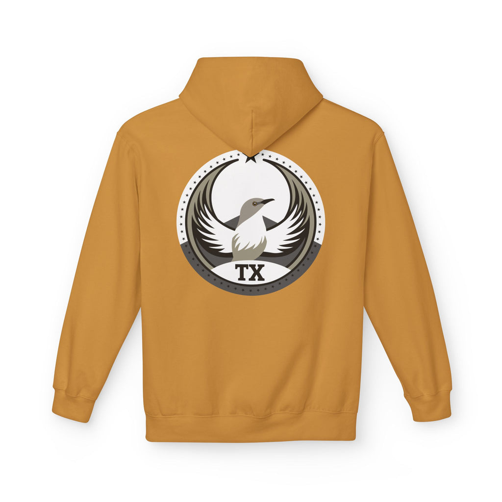 Bird Rebels Midweight Softstyle Fleece Hoodie – TX – Light