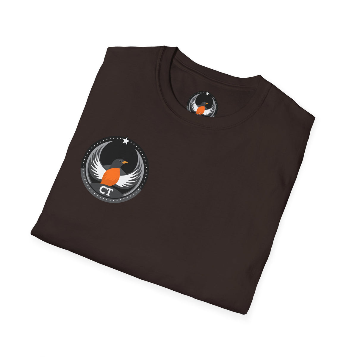 Bird Rebels Softstyle T-Shirt – CT – Dark