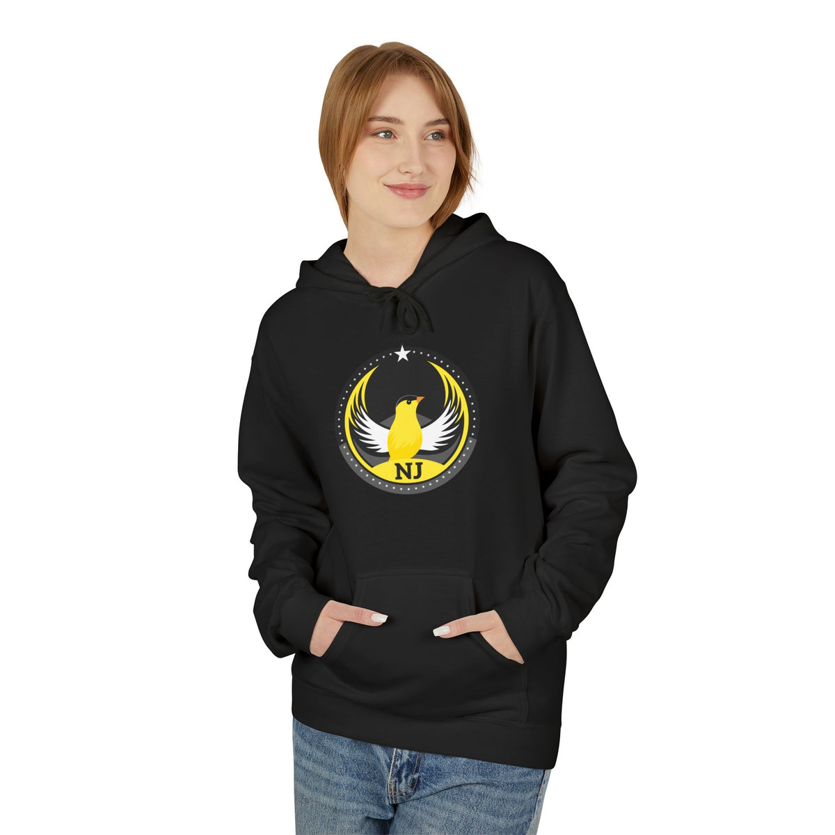 Bird Rebels Midweight Softstyle Fleece Hoodie – NJ – Dark