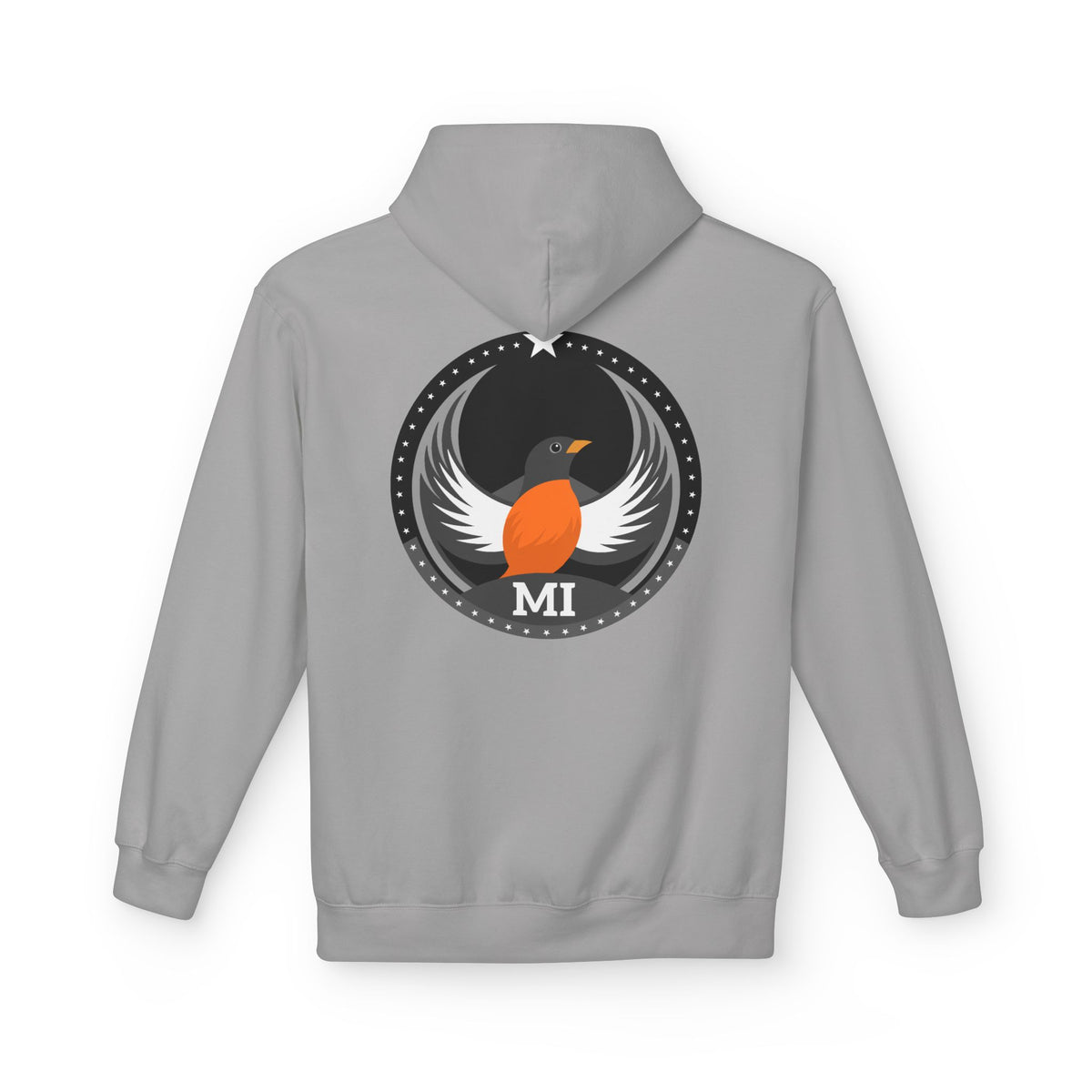 Bird Rebels Midweight Softstyle Fleece Hoodie – MI – Dark