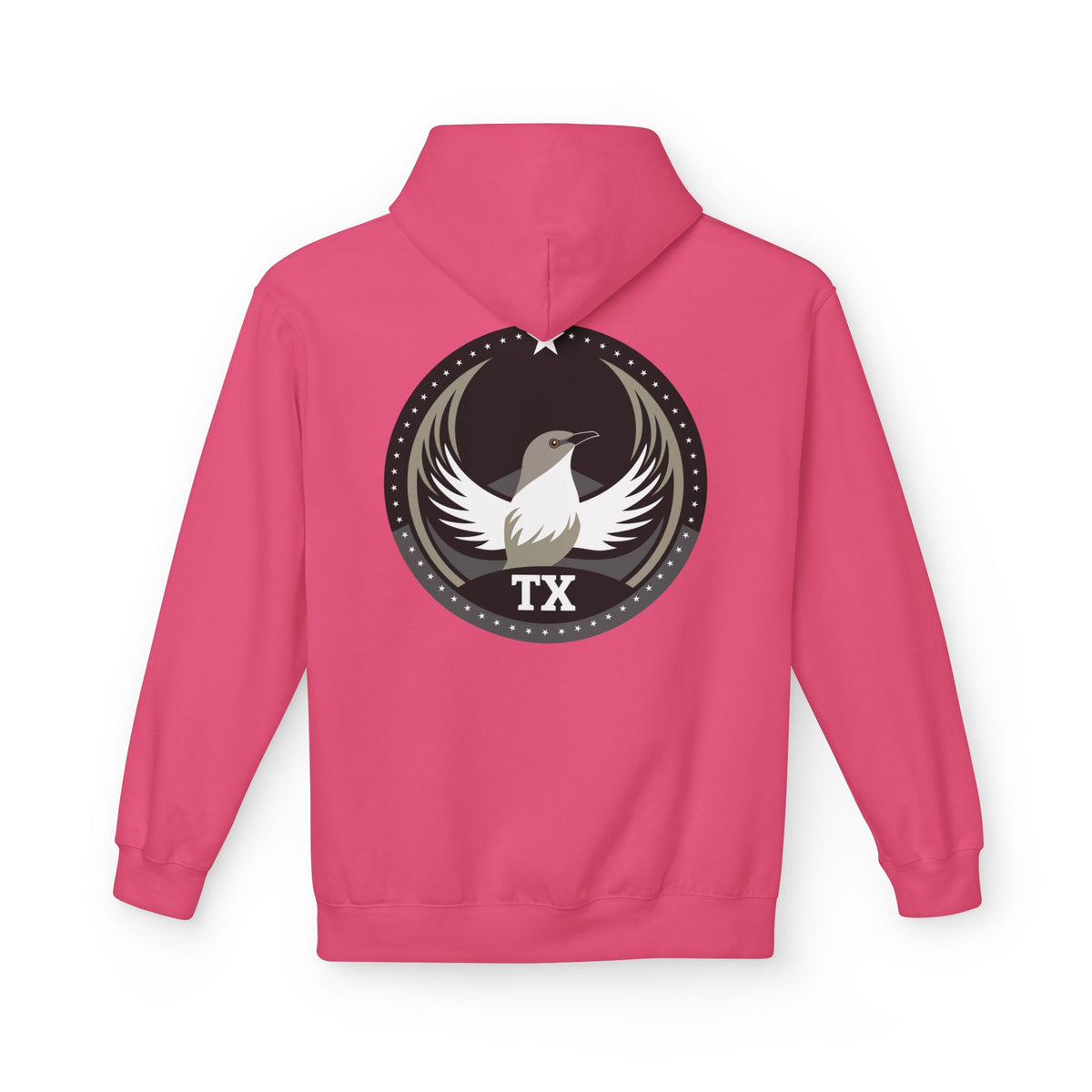 Bird Rebels Midweight Softstyle Fleece Hoodie – TX – Dark