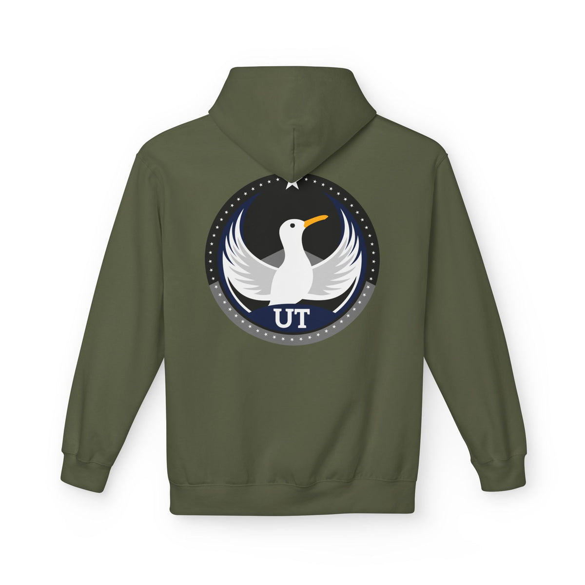 Bird Rebels Midweight Softstyle Fleece Hoodie – UT – Dark