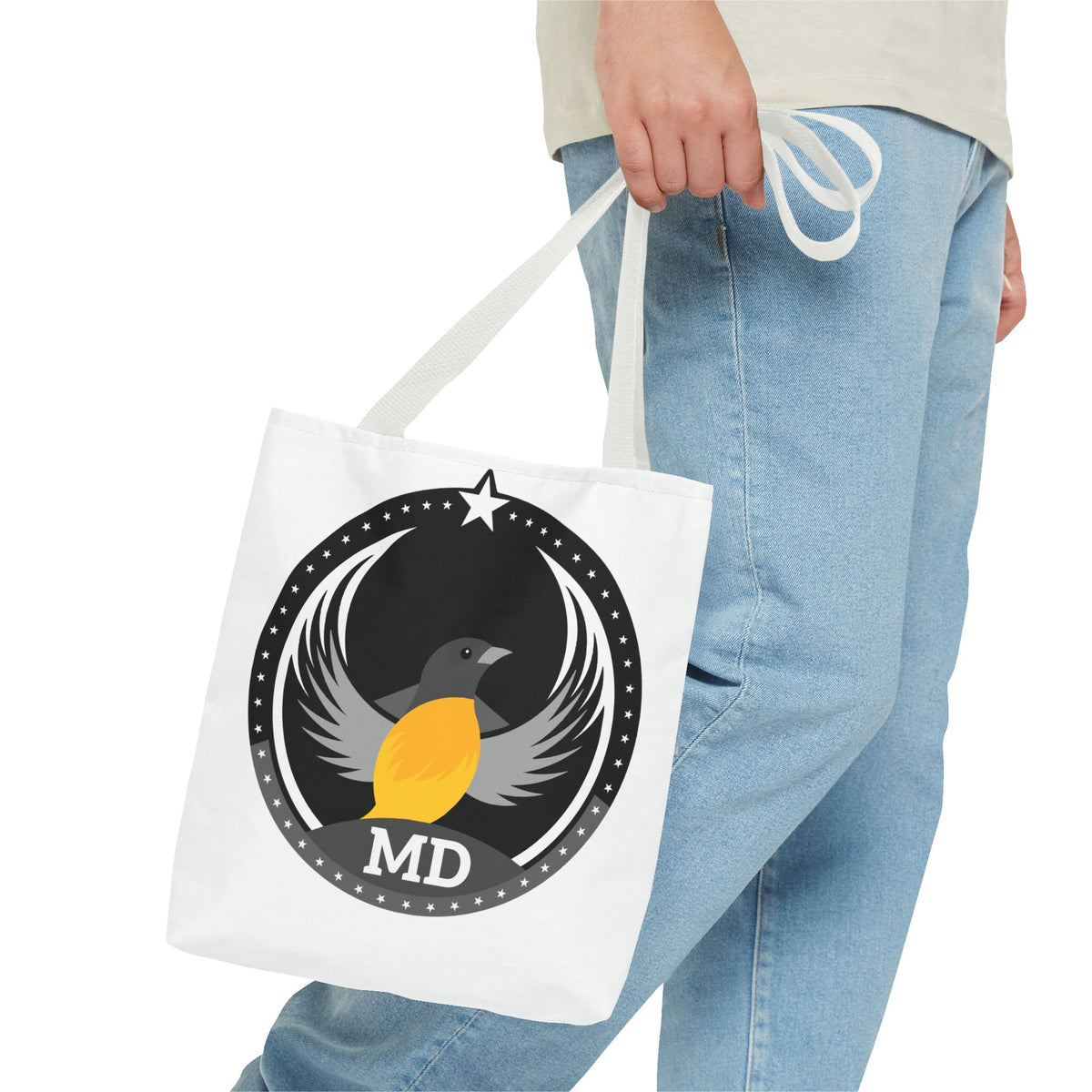 Bird Rebels Tote Bag – MD – Dark