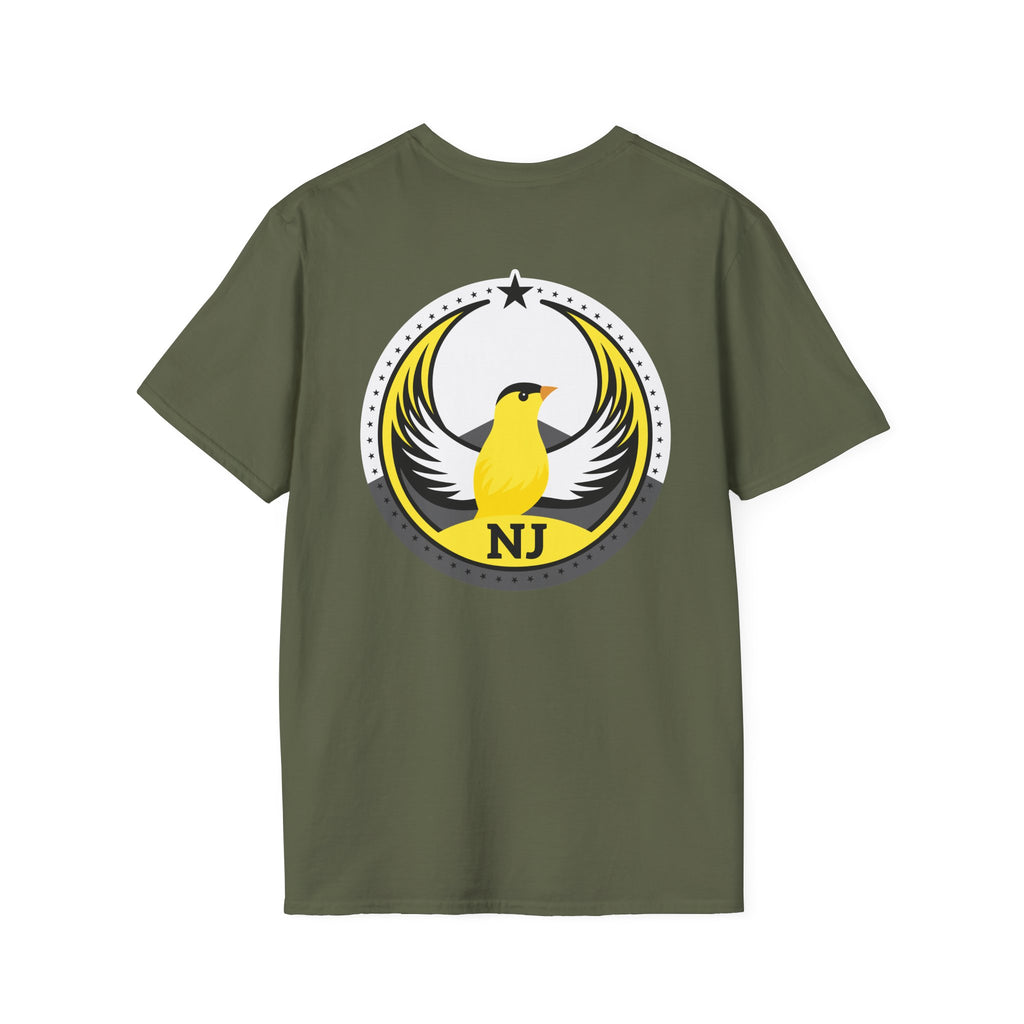 Bird Rebels Softstyle T-Shirt – NJ – Light