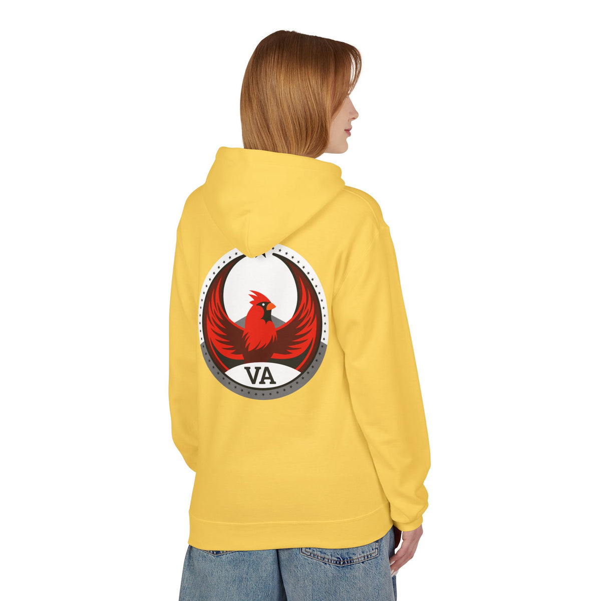 Bird Rebels Midweight Softstyle Fleece Hoodie – VA – Light
