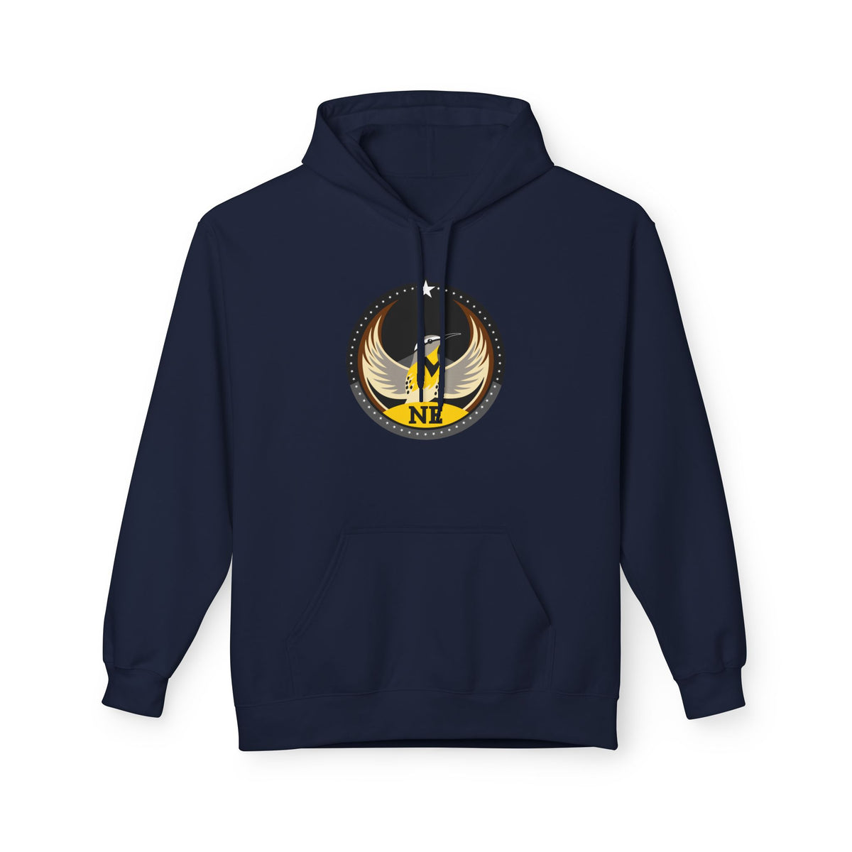 Bird Rebels Midweight Softstyle Fleece Hoodie – NE – Dark