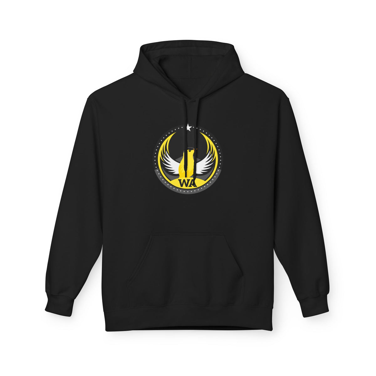 Bird Rebels Midweight Softstyle Fleece Hoodie – WA – Willow Goldfinch – Dark