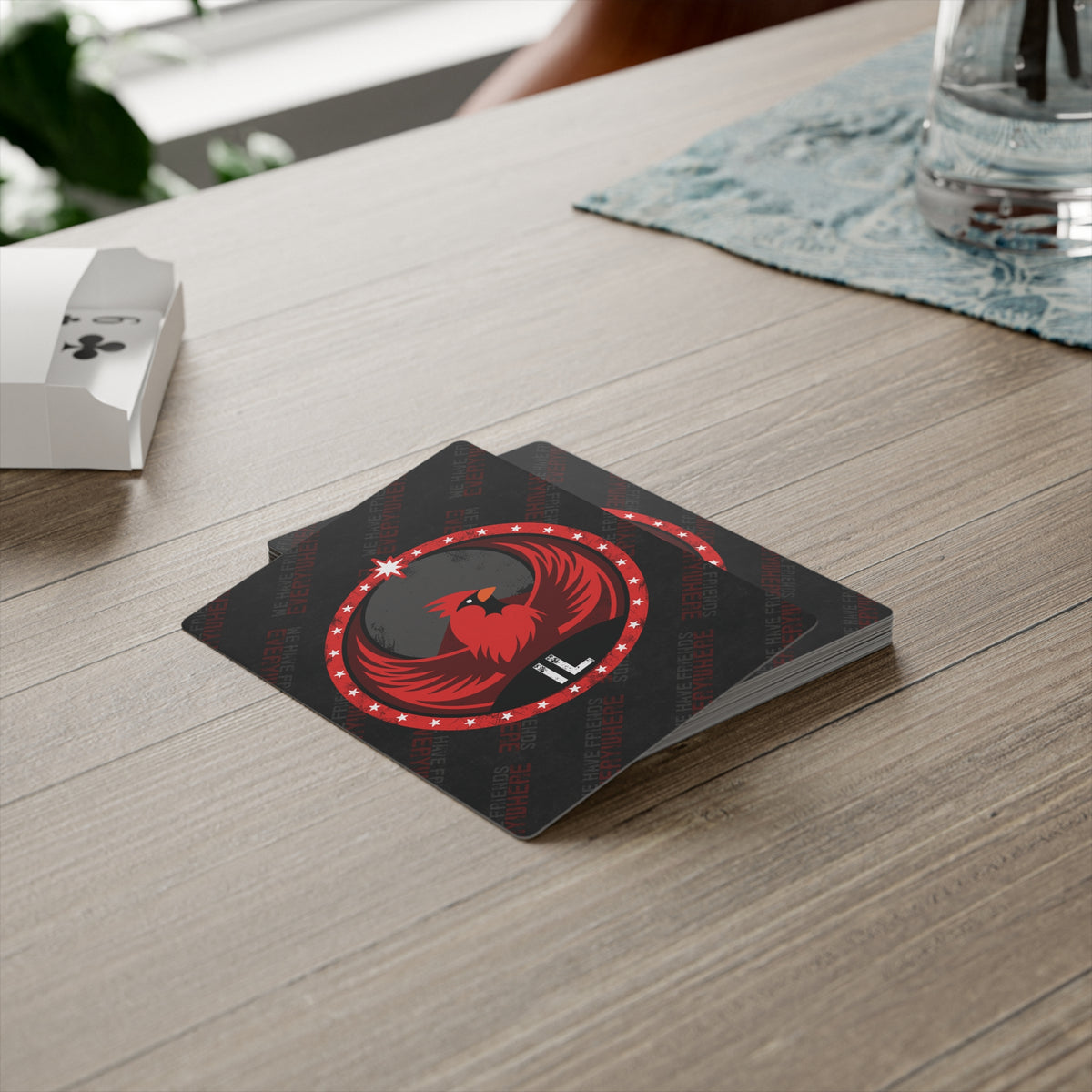 Illinois Cardinal Rebel - Poker Cards - IL - We Have Friends Everywhere