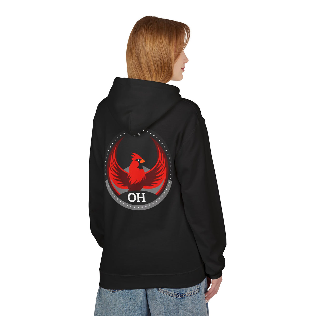 Bird Rebels Midweight Softstyle Fleece Hoodie – OH – Dark