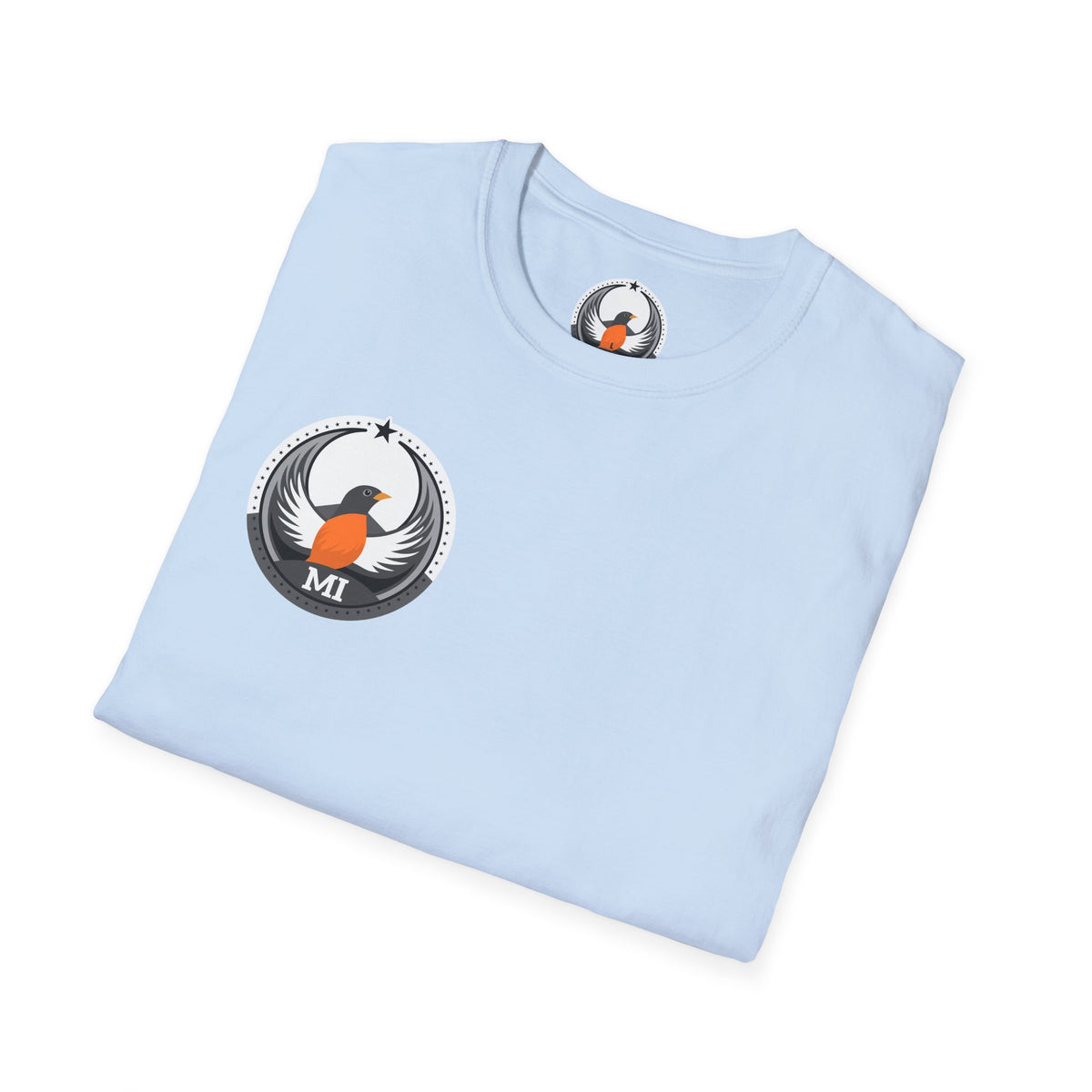 Bird Rebels Softstyle T-Shirt – MI – Light