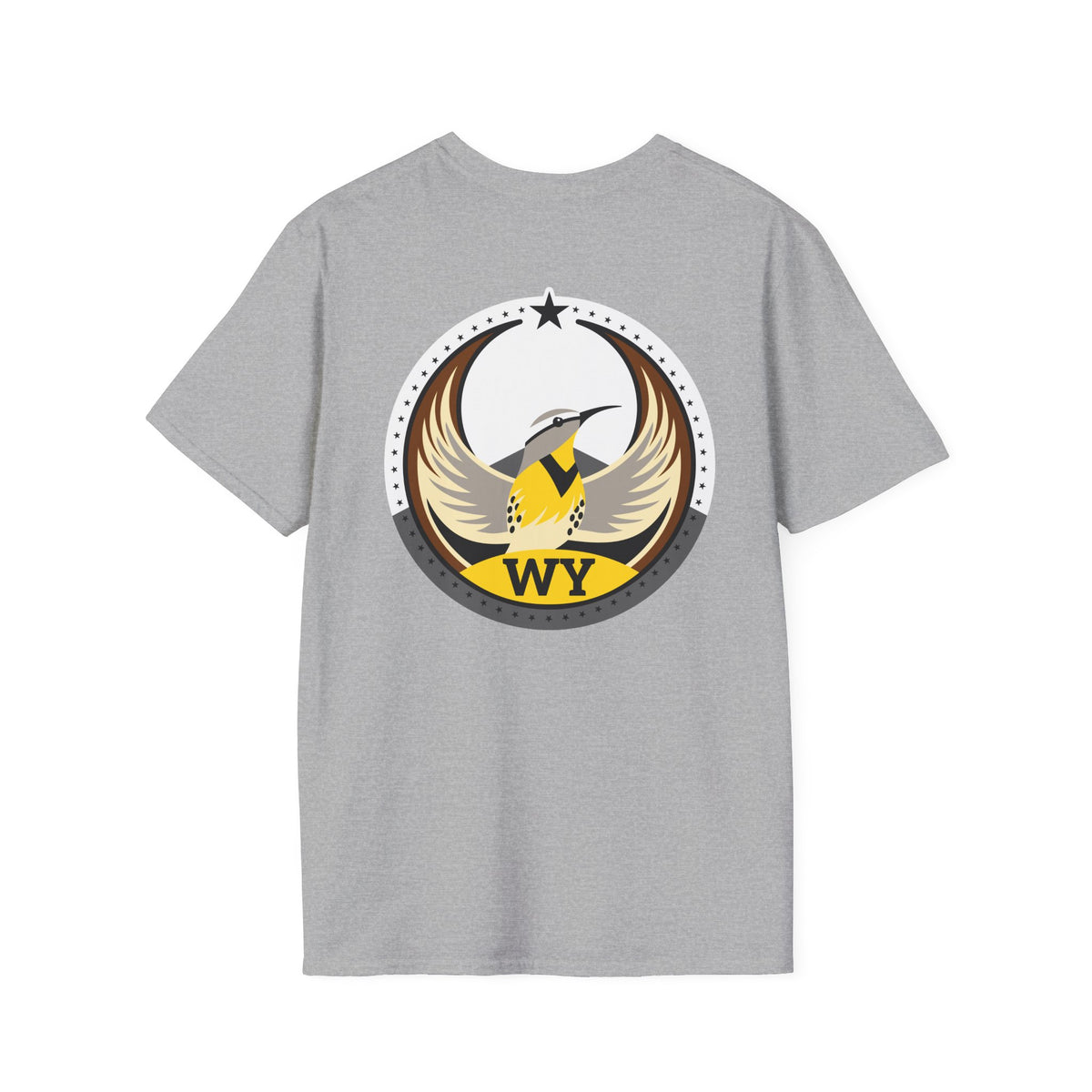 Bird Rebels Softstyle T-Shirt – WY – Light