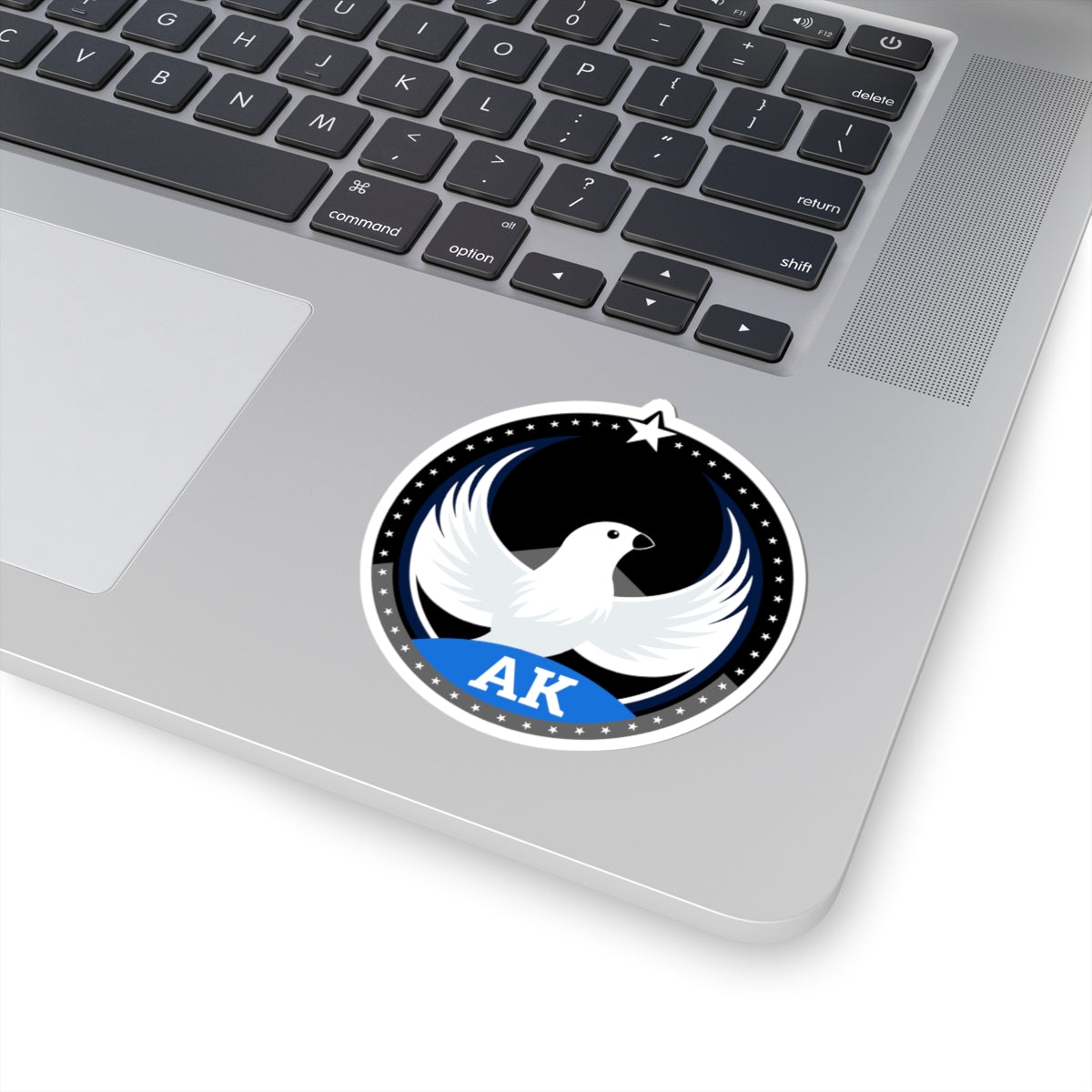 Alaska Willow Ptarmigan Dark Kiss-Cut Sticker | Bird Rebels AK Community Pride Decal