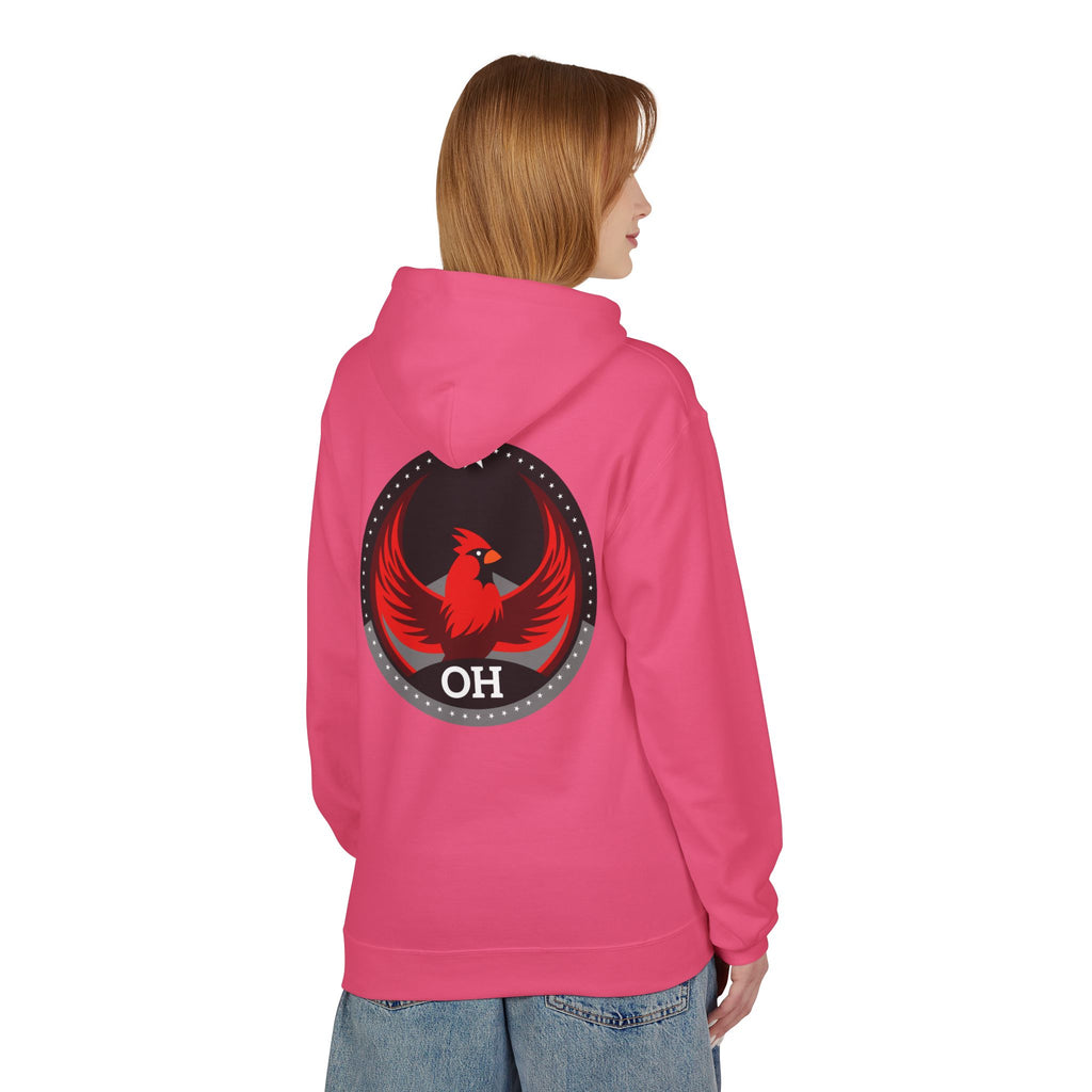 Bird Rebels Midweight Softstyle Fleece Hoodie – OH – Dark