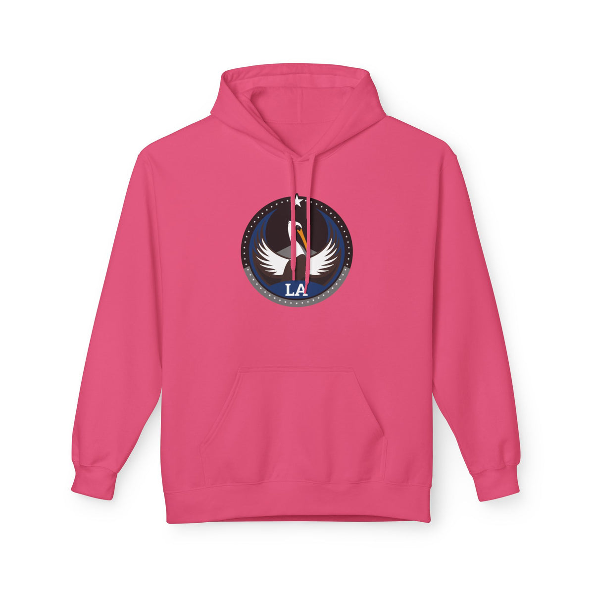 Bird Rebels Midweight Softstyle Fleece Hoodie – LA – Dark