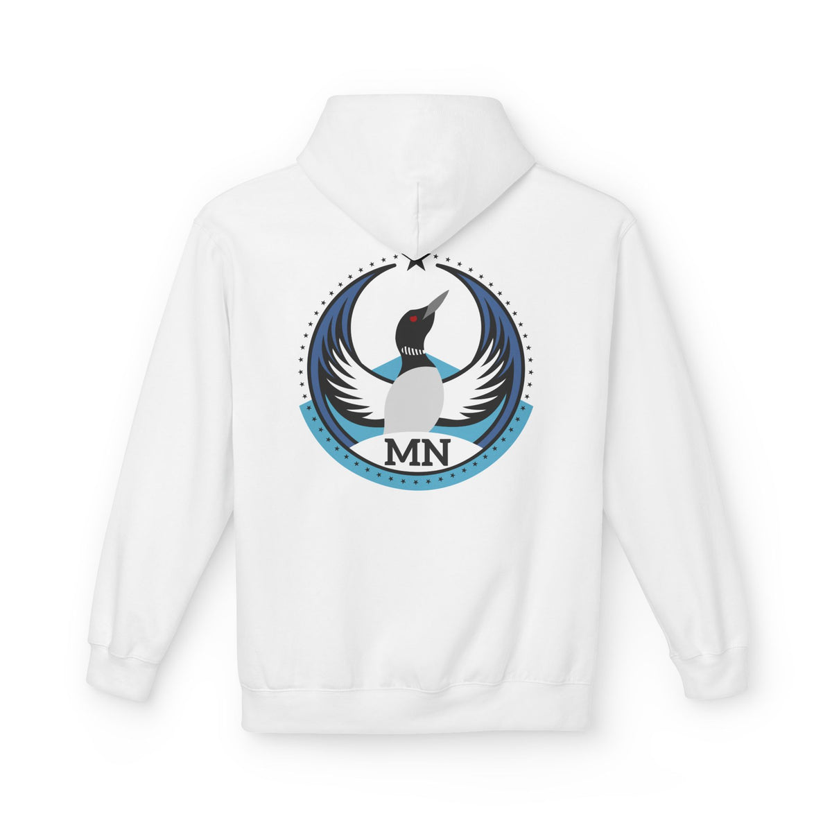 Bird Rebels Midweight Softstyle Fleece Hoodie – MN – Light