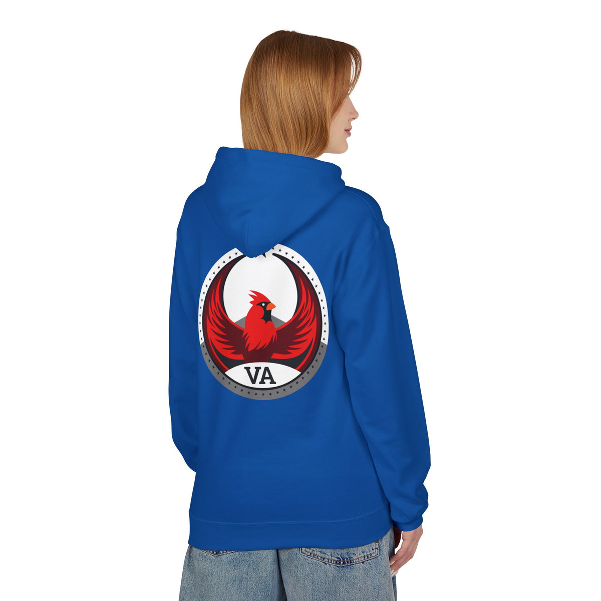 Bird Rebels Midweight Softstyle Fleece Hoodie – VA – Light