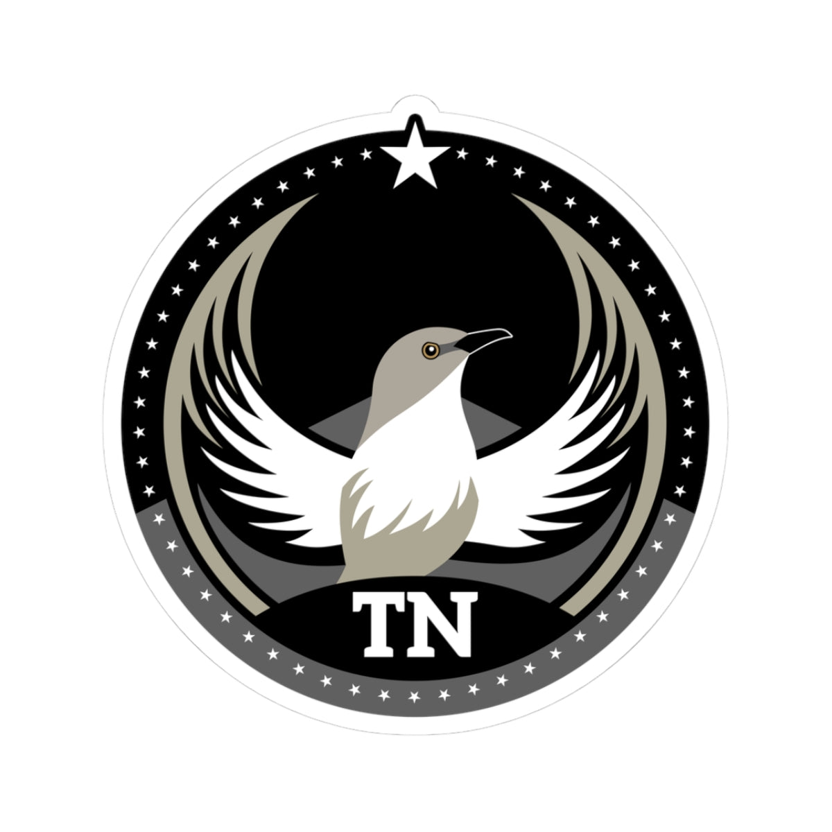 Bird Rebels Kiss-Cut Stickers – TN – Dark