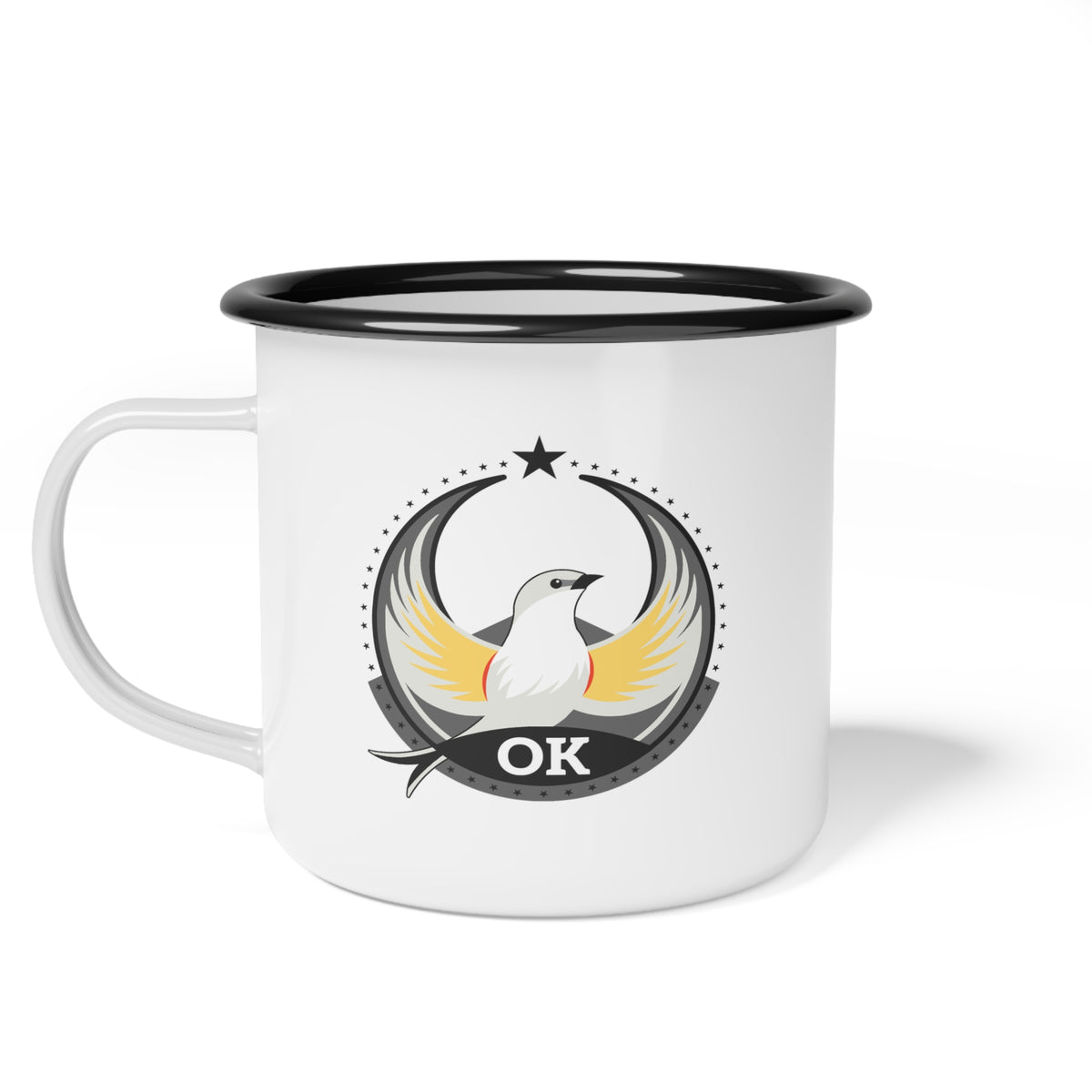 Bird Rebels Enamel Camp Cup – OK – Light