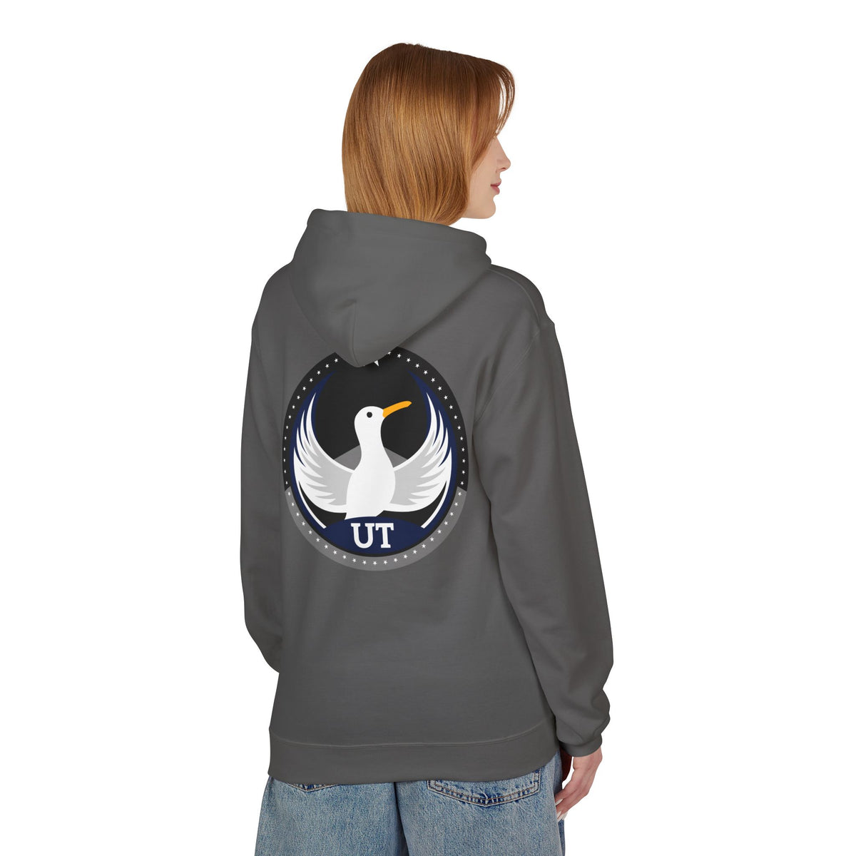 Bird Rebels Midweight Softstyle Fleece Hoodie – UT – Dark
