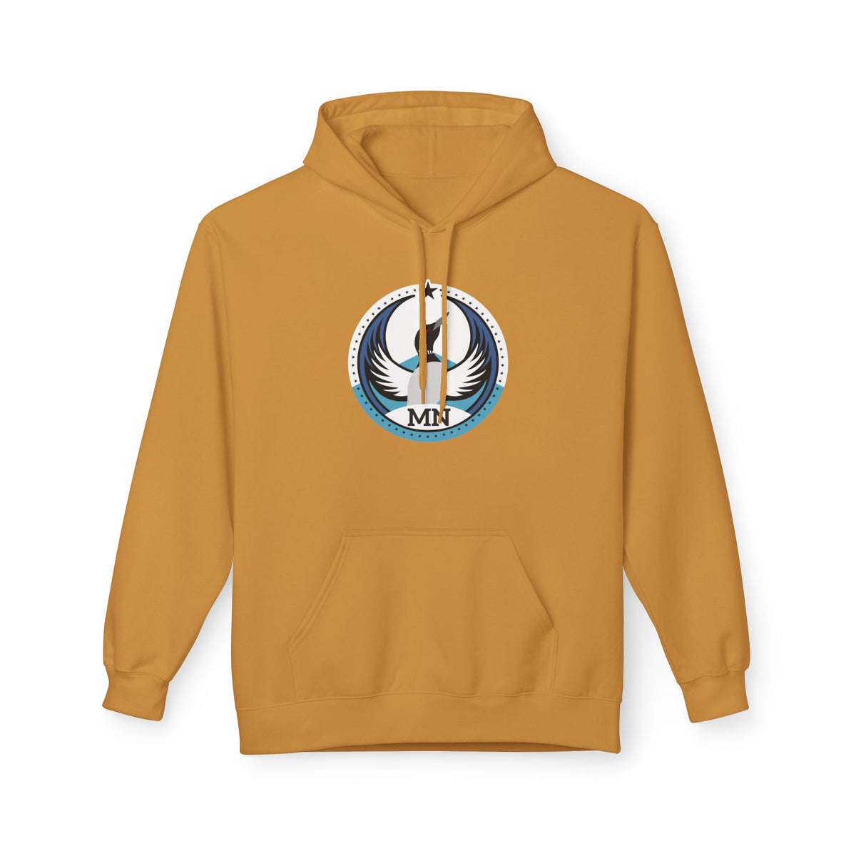 Bird Rebels Midweight Softstyle Fleece Hoodie – MN – Light