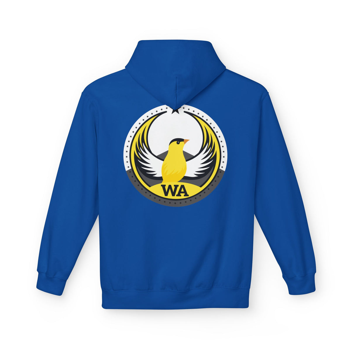 Bird Rebels Midweight Softstyle Fleece Hoodie – WA – Willow Goldfinch – Light