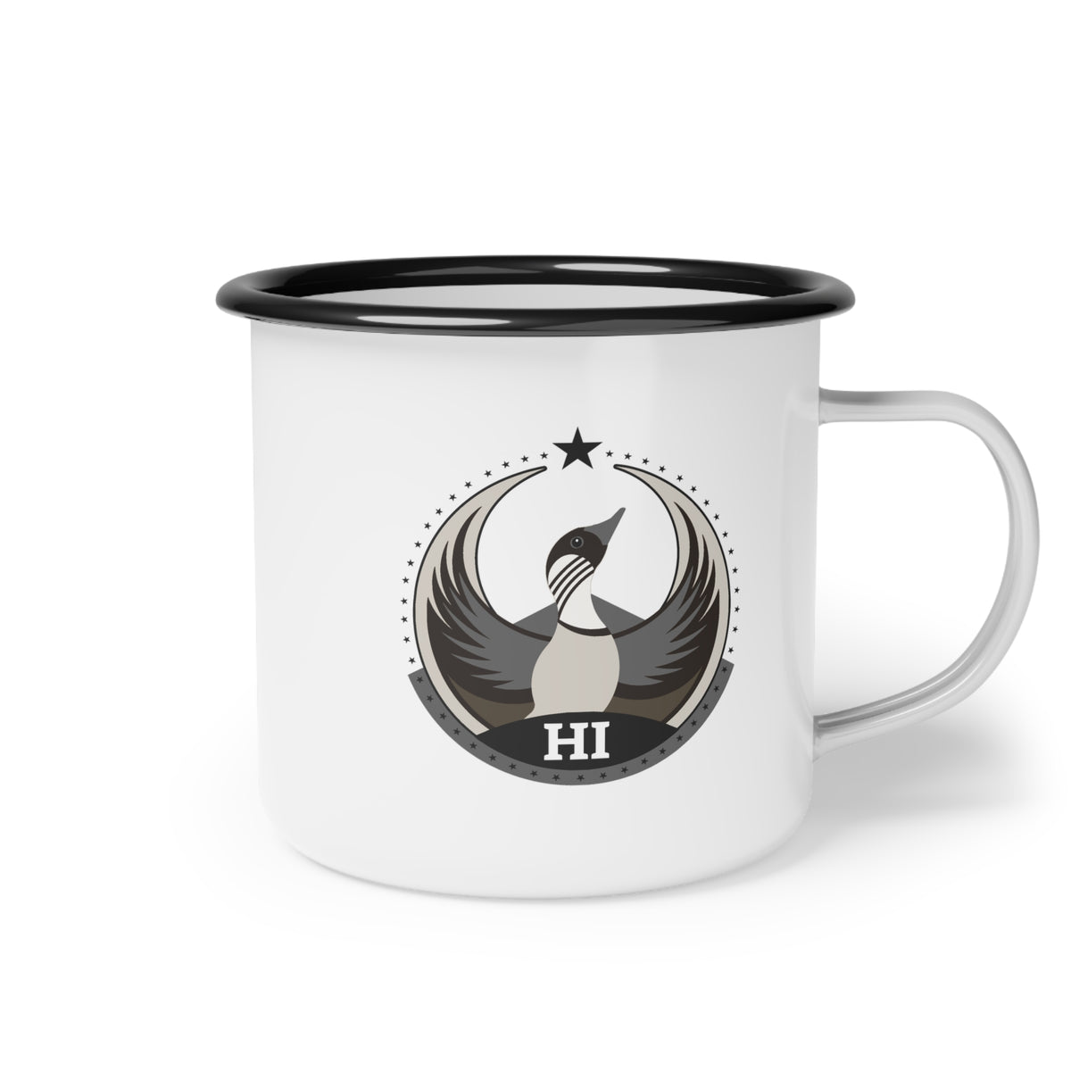 Bird Rebels Enamel Camp Cup – HI – Light