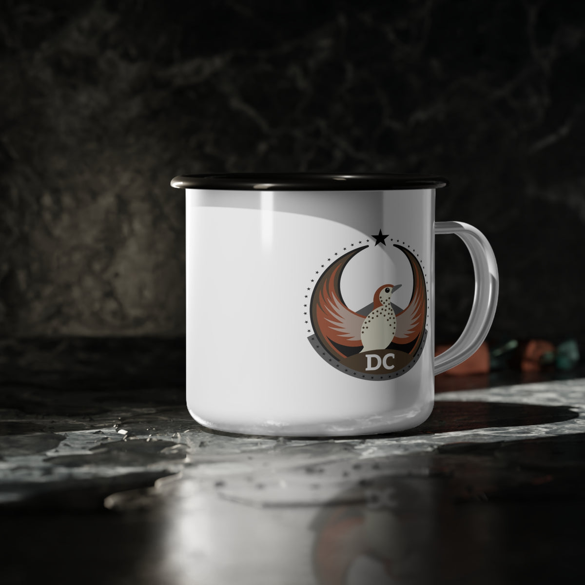 Bird Rebels Enamel Camp Cup – DC – Light