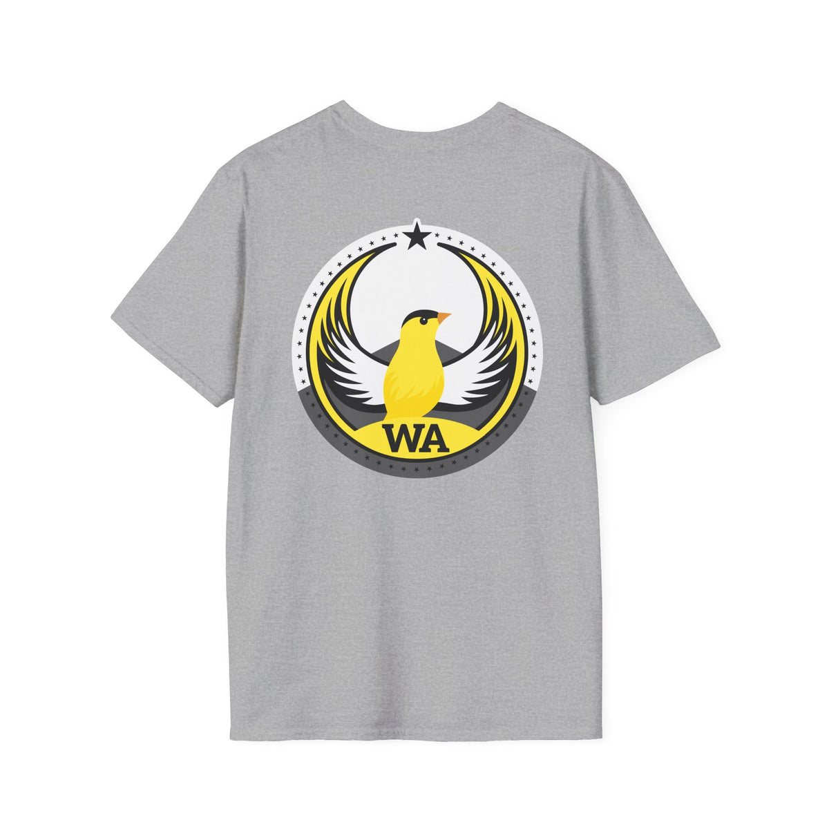 Bird Rebels Softstyle T-Shirt – WA – Light