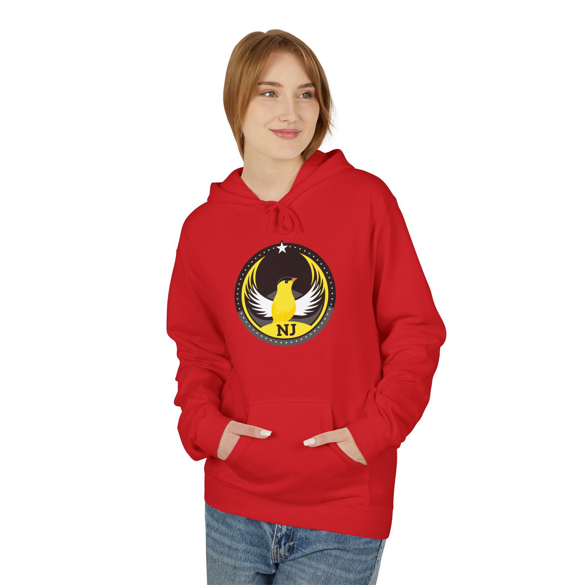 Bird Rebels Midweight Softstyle Fleece Hoodie – NJ – Dark