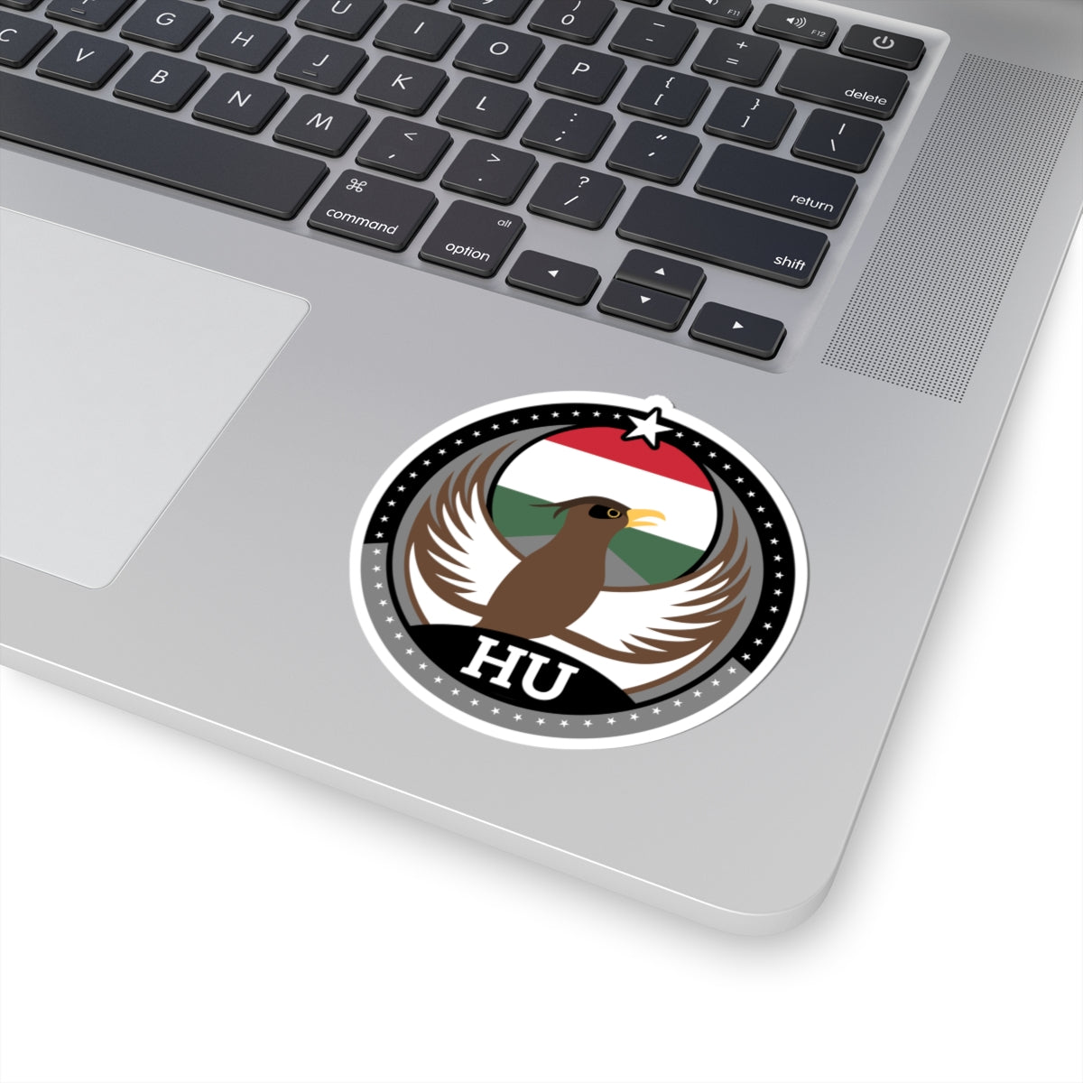Hungarian Rebel Turul - Dark Edition | Kiss-Cut Sticker | Bird Rebels