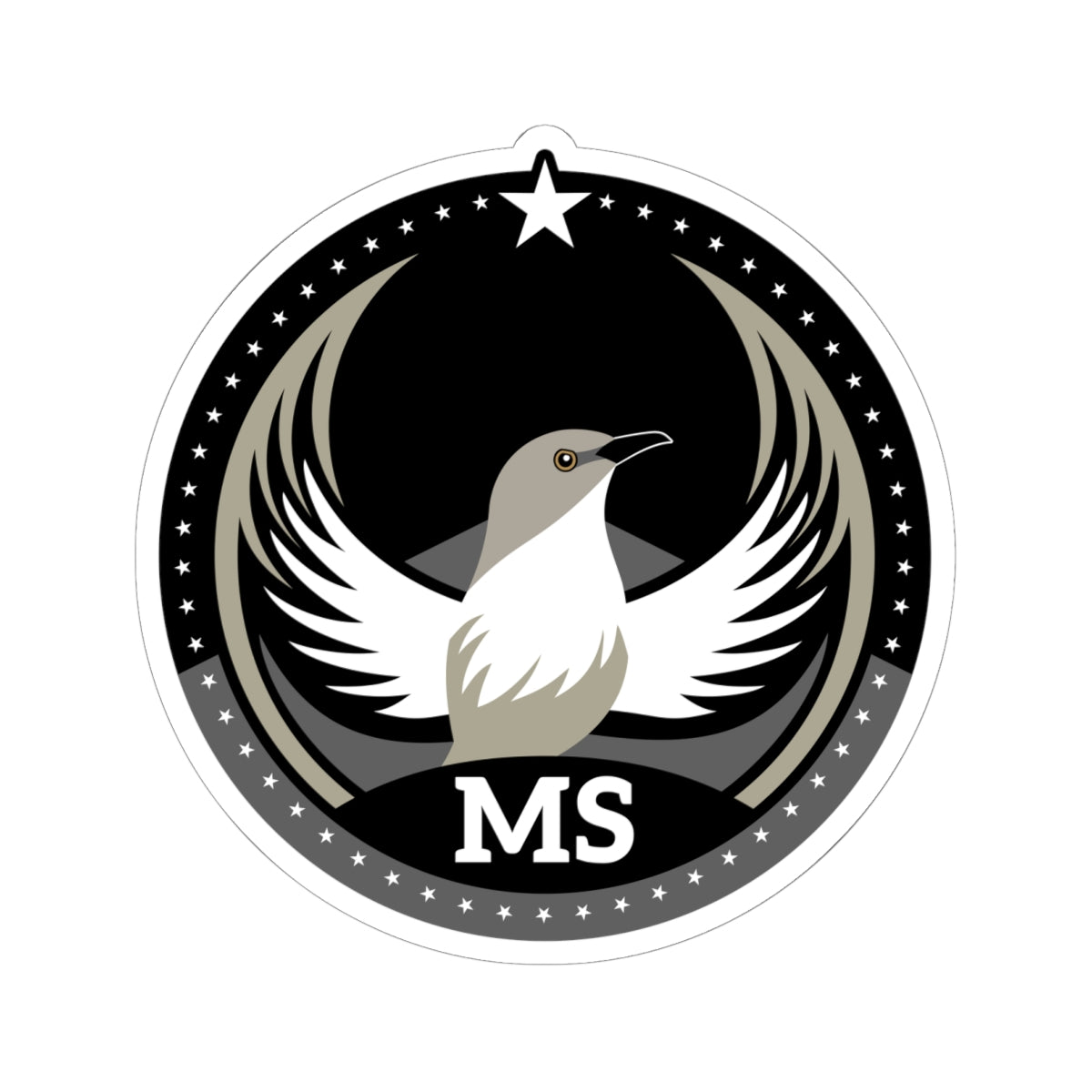 Bird Rebels Kiss-Cut Stickers – MS – Dark