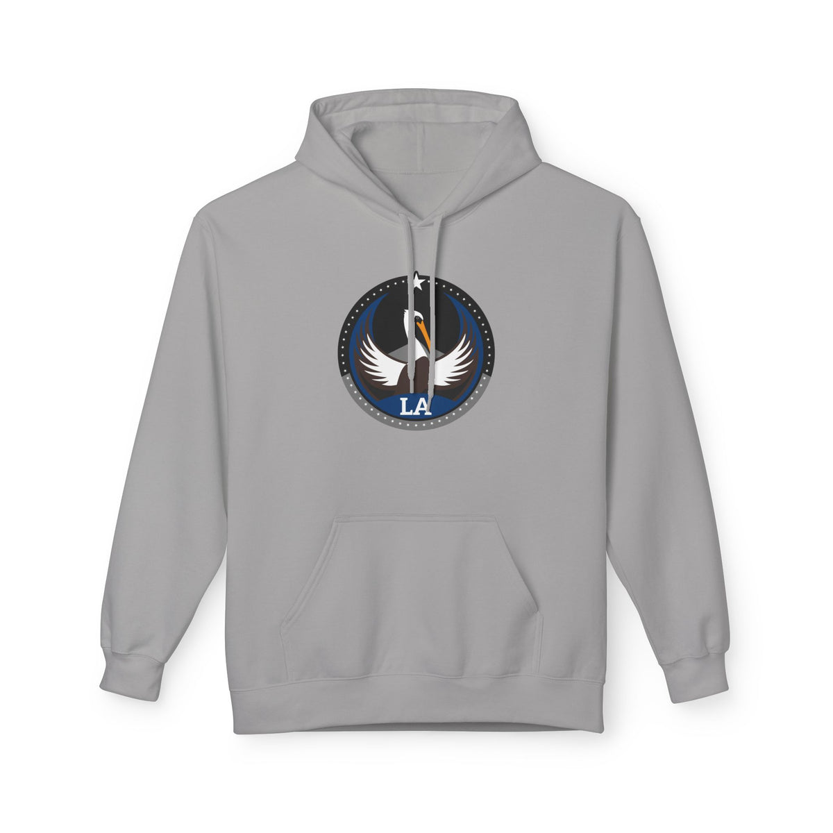 Bird Rebels Midweight Softstyle Fleece Hoodie – LA – Dark