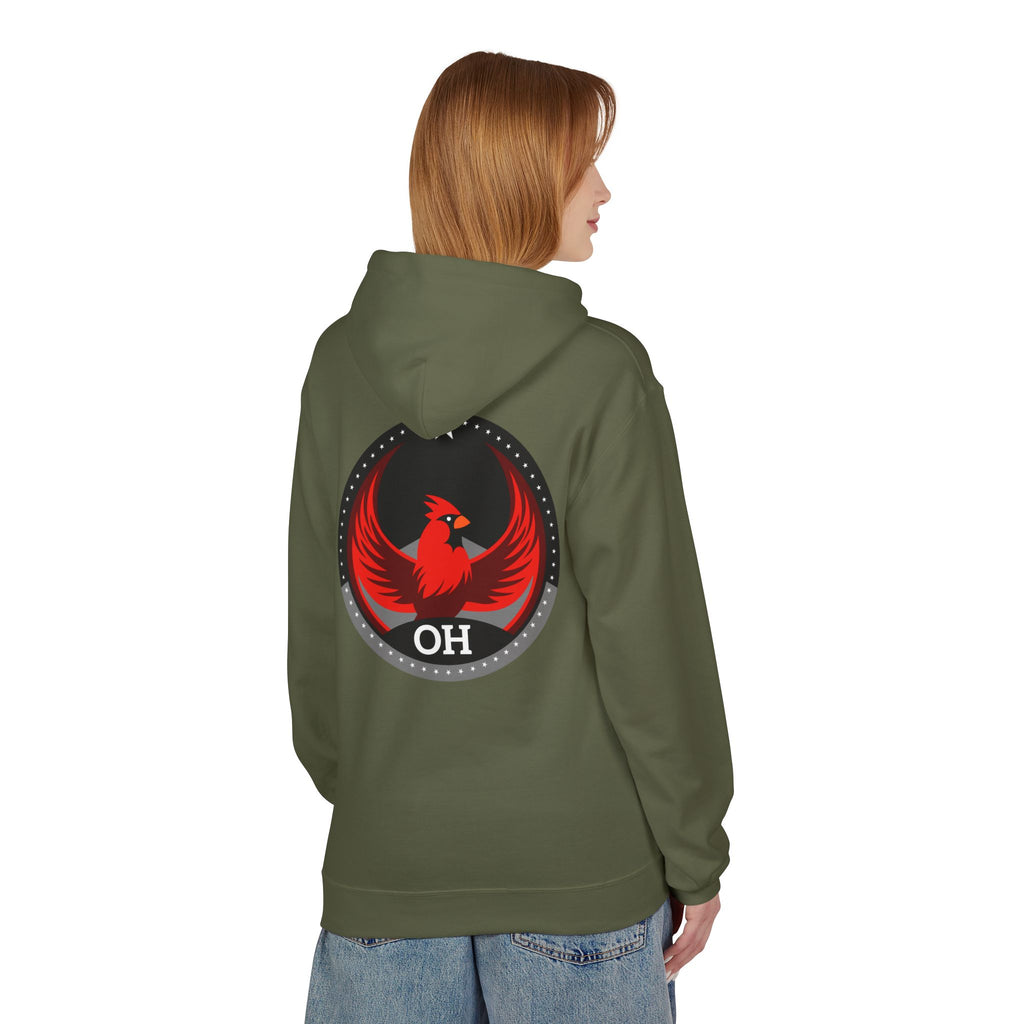 Bird Rebels Midweight Softstyle Fleece Hoodie – OH – Dark